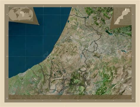 Rabat-Sale-Kenitra, Morocco. High-res Satellite. Capital Stock Illustration - Illustration of ...