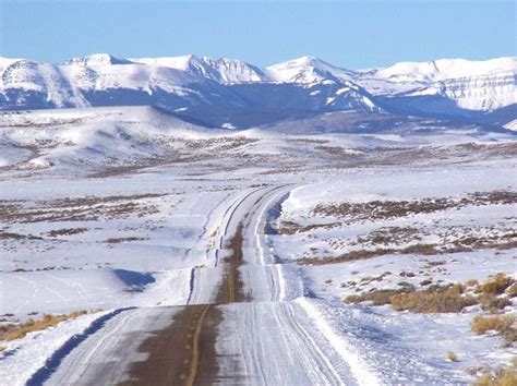 Wyoming Winter highway - Pinedale Online News, Wyoming