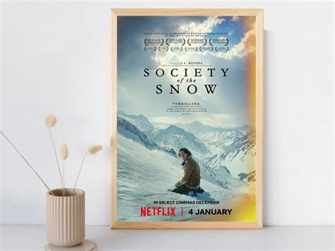 Society of the Snow Movie Poster 2023 Film/room Decor Wall Art/poster ...