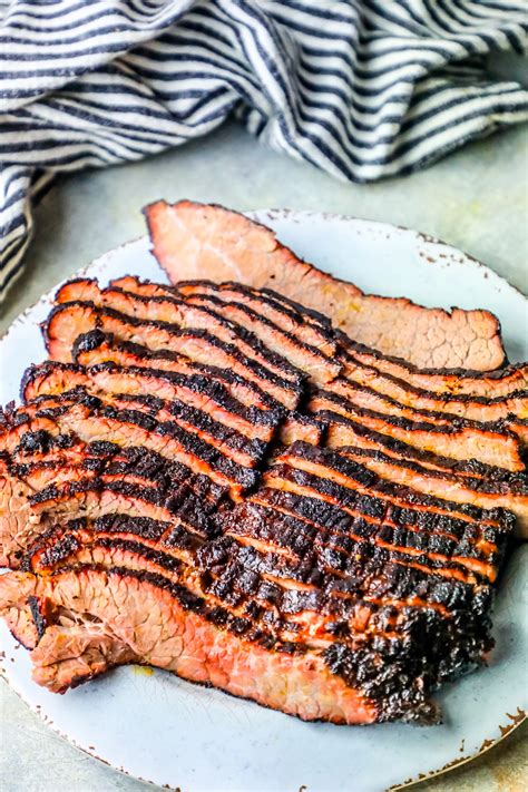 The Best Easy Smoked Brisket Recipe - Sweet Cs Designs