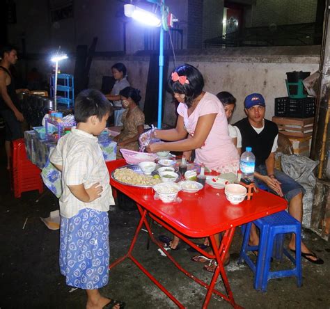 Yangon Rangoon Nightlife in Chinatown