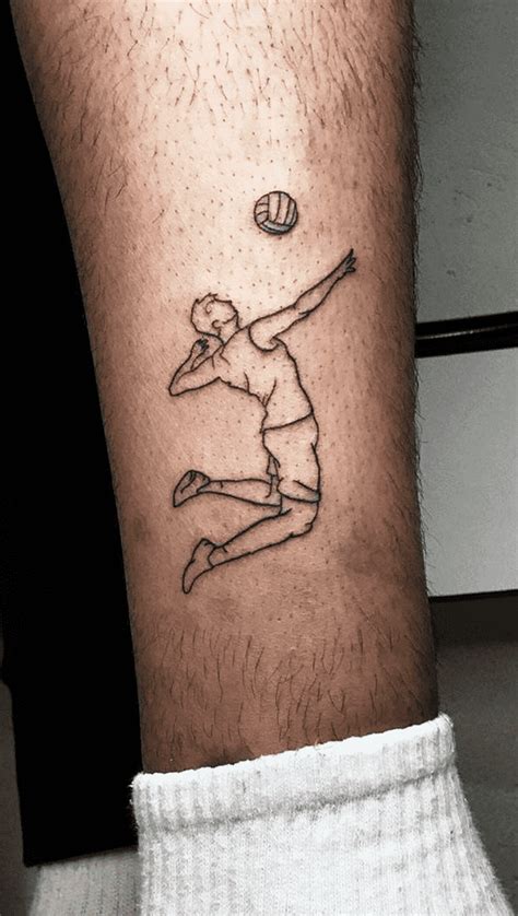 Volleyball Tattoo Design Images (Volleyball Ink Design Ideas) Volleyball Tattoos, Sport ...