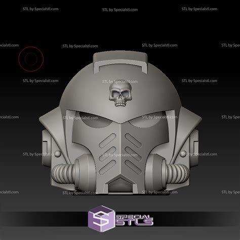 Cosplay STL Files Primaris Space Marine Helmet | SpecialSTL