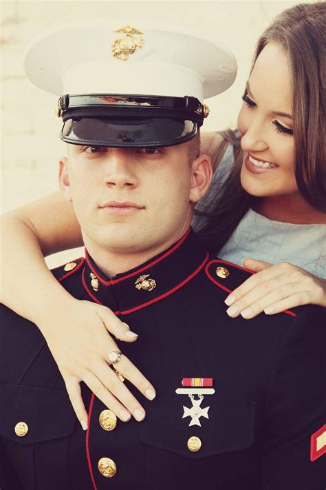 Loving my Hero #USMC #Marine #USA | Military couple pictures, Military couples, Navy couple photos