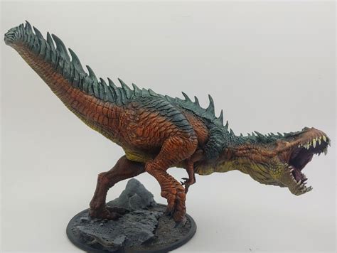 T-Rex dinosaur miniature - DnD miniatures RPG dungeons and dragons D&D | eBay