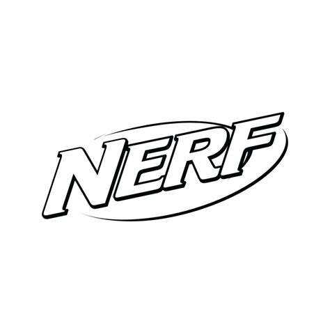 Nerf Logo Black