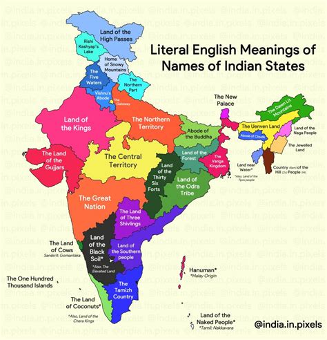 28 States of India - Names, Capitals & Interesting Facts about them - Podium School
