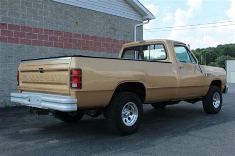 1986 Dodge Power Ram 150 Custom 4x4 - California Truck!!! - Classic ...