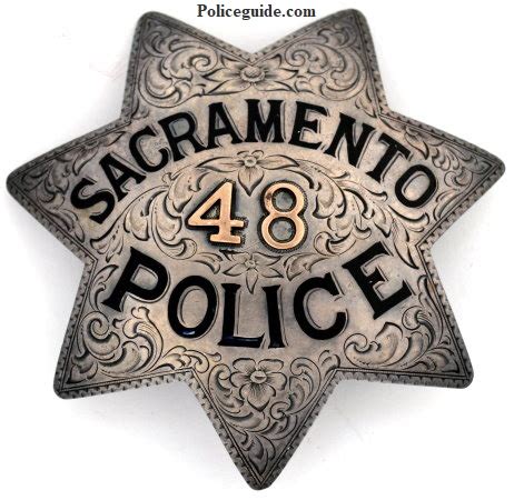 Sacramento Police Badges