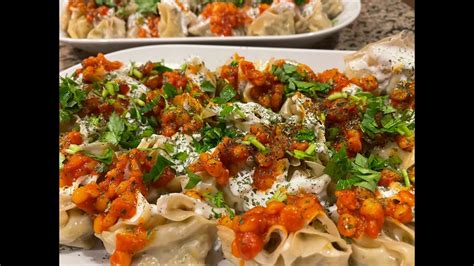 Mantu Recipe Afghani - YouTube