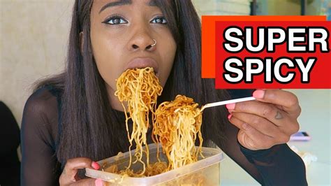 SPICY NOODLE CHALLENGE FAIL - YouTube