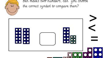 Numicon Representing And Comparing Two Digit Numbers | Teaching Resources