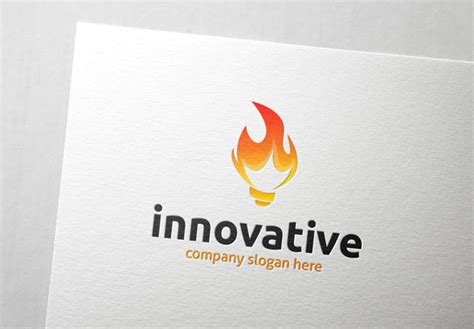 Innovative Logo Template | Creative Illustrator Templates ~ Creative Market