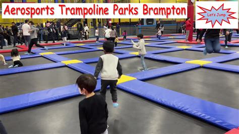 Trampoline Park || Aerosports || Brampton Canada - YouTube