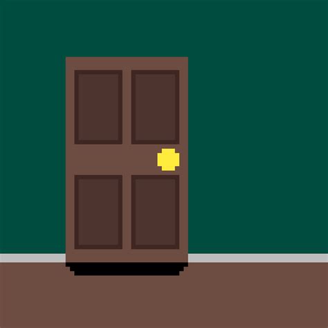 Pixilart - Creepy (?) Door by SylveonLover