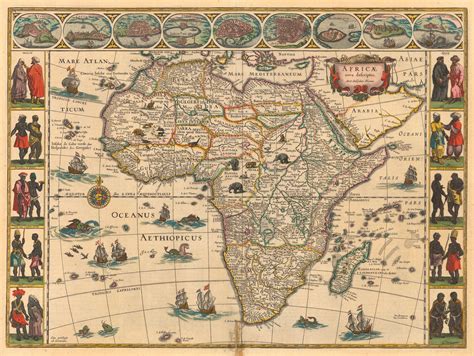 Evolution of the Map of Africa | Retronaut | Africa map, Ancient maps, Map