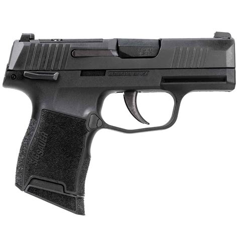 Sig Sauer P365 380 Auto (ACP) 3.1in Black Pistol With Manual Safety ...