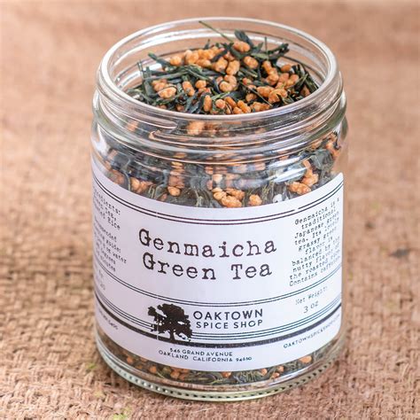 Genmaicha Green Tea - Oaktown Spice Shop