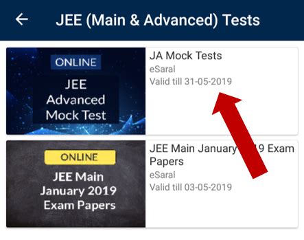 JEE Advanced Mock Tests are NOW Available