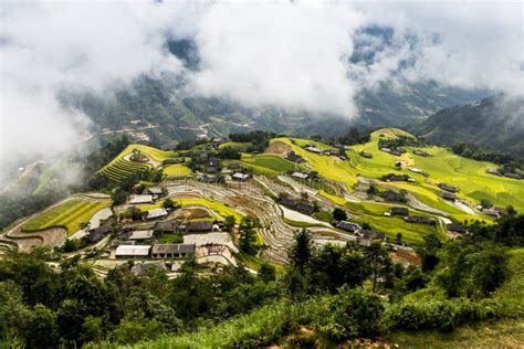 Ripen Rice Terraces in Ha Giang, Vietnam. Stock Image - Image of harvest, ethnic: 149037959