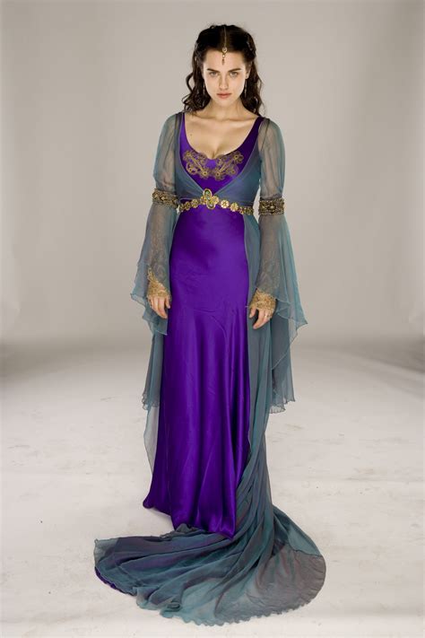 Merlin - Photoshoot for Morgana portrayed by Katie McGrath | Katie mcgrath, Fantasy dress ...