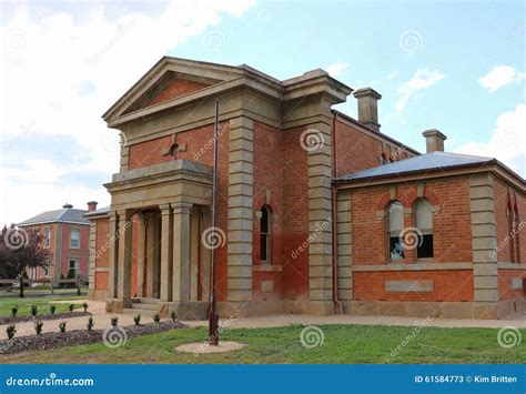 DUNOLLY, VICTORIA, AUSTRALIA-September 15, 2015: Built As the Dunolly ...