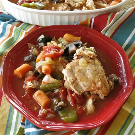 Slow Cooker Chicken and Stewed Tomatoes - The Dinner-Mom