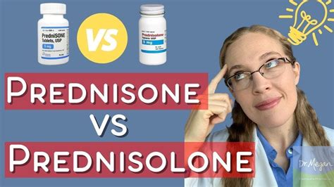 Prednisone Vs Prednisolone - YouTube