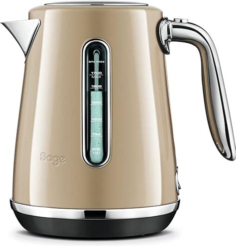 Sage BKE735RCH the Soft Top Luxe Kettle - Royal Champagne: Amazon.co.uk ...