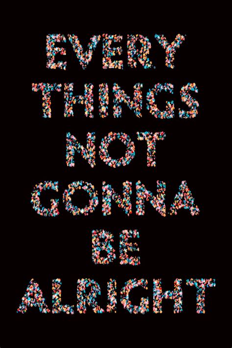 'Every Things Not Gonna Be Alright' -CHRISTOPHER CLARK. WEB TYPOGRAPHY FOR THE LONELY: CLUSTER ...