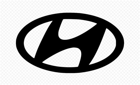 Hyundai Black Logo Icon Sign PNG | Citypng