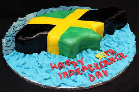 Love Dem Goodies: Island of Jamaica Flag Cake