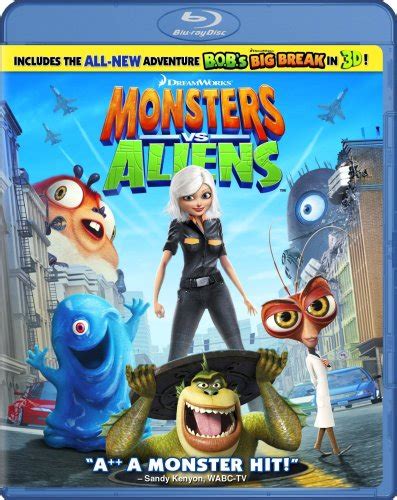 Cartoon Characters, Cast and Crew for Monsters vs. Aliens (Rex Havoc And The Atomic 8 , Monsters ...