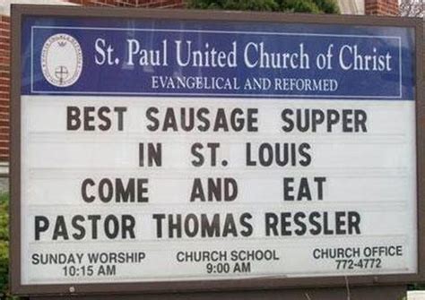 9 very funny church signs that probably got the sign guy fired ...