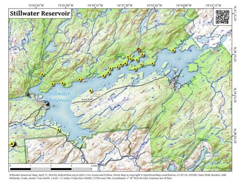 Map: Stillwater Reservoir - Andy Arthur.org