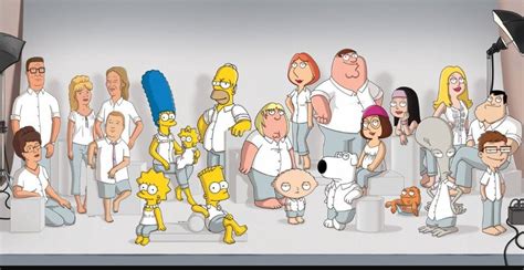 King of the Hill; The Simpsons; Family Guy & American Dad | Fumetti, Anime