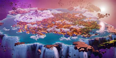 Fortnite Chapter 4 Map Revealed