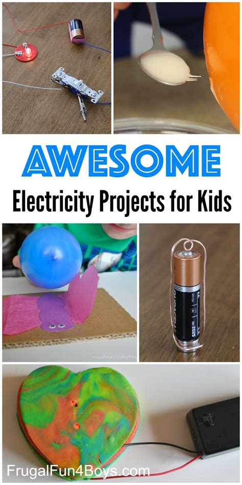 Awesome Electricity Projects for Kids! Science experiments and ...