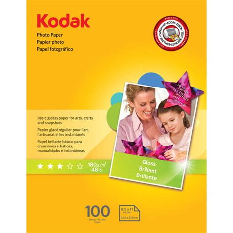 Kodak 8x11 Gloss Photo Paper, 100 Sheets - Walmart.com - Walmart.com