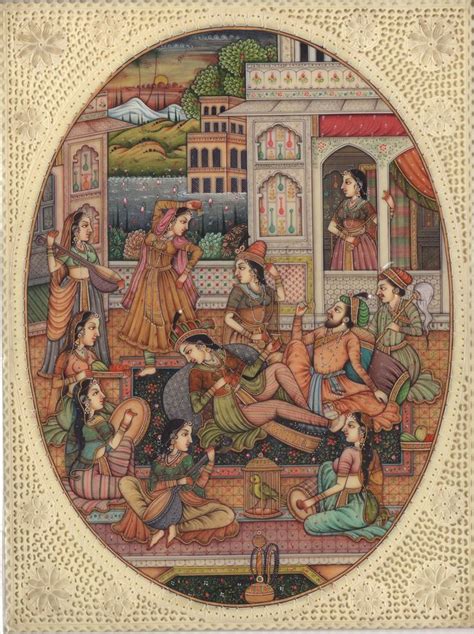 514 best images about Mughal art on Pinterest | Hyderabad, Miniature ...