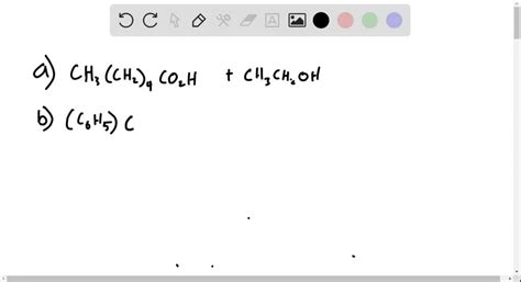 Draw the structures of (a) propyl ethanoate and (b) b… - SolvedLib