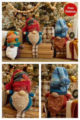 Autumn Gnomes Amigurumi Free Crochet Pattern