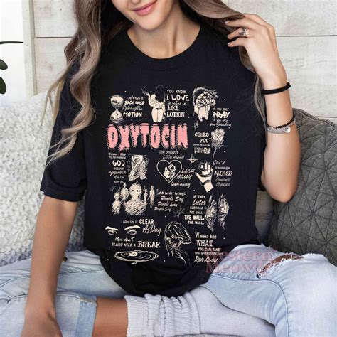 Billie Eilish Oxytocin Lyric Shirt - Western Meowdy