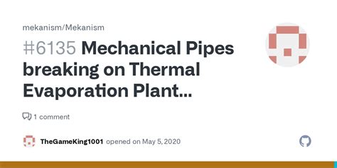 Mechanical Pipes breaking on Thermal Evaporation Plant Valves (Version ...