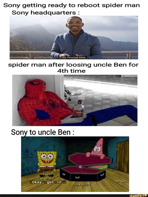 Spiderman Meme Uncle Ben