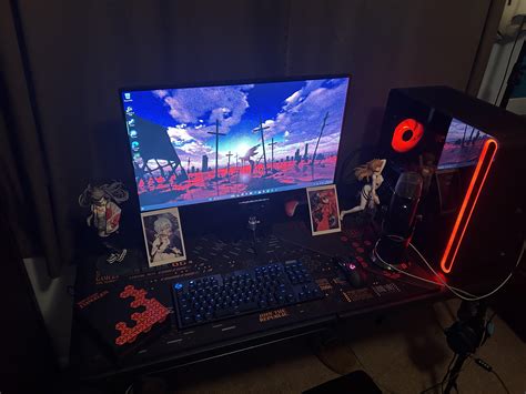 Evangelion themed PC set up : r/evangelion