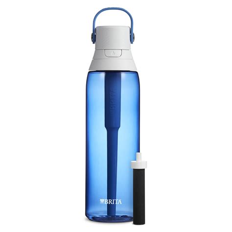Brita Premium Filtering Water Bottle, 26 oz - Sapphire - Walmart.com - Walmart.com