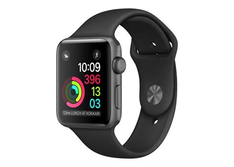 Apple Watch Series 2 - space gray aluminum - smart watch with sport ...