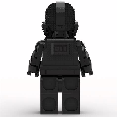 LEGO® instructions Tie Fighter Pilot Mega Figure (fits official Lego Helmet)