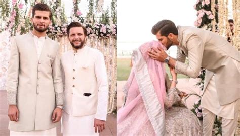 Shaheen Afridi Marries Shahid Afridi's Daughter, Ansha, Netizens Say ...